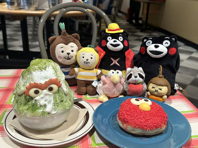 池袋Sesame芝麻街專門店的可愛甜品🤣🥳