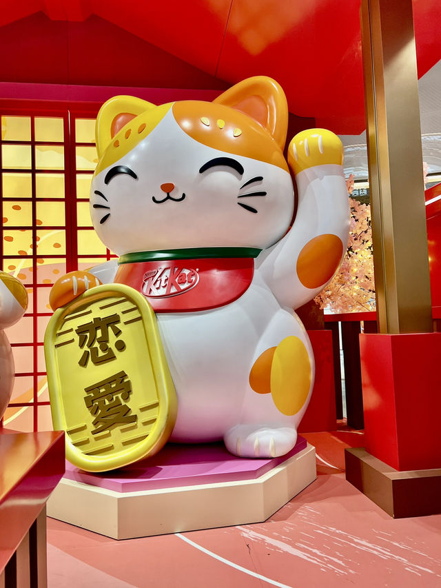 「幸運捕手」姻緣幸福神社@東薈城名店倉 x Kitkat