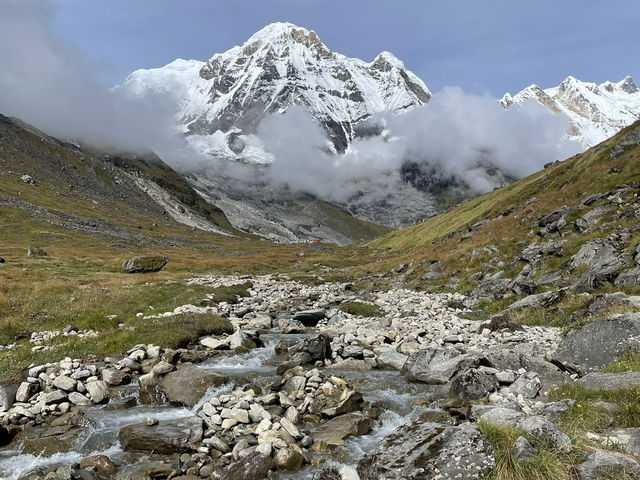 徒步天堂！尼泊爾ABC路線，雪山、驢子、小狗陪你走全程🐴🐶🏔