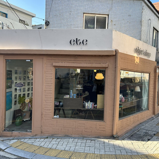 【🇰🇷：釜山】可愛い雑貨屋さん