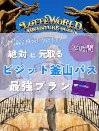 【20,000円お得に】ビジット釜山パスを使い倒すスケジュールはコレ！