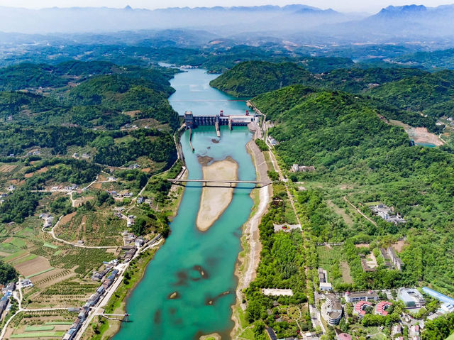 Qingjiang Hydropower Stations along the Qingjiang River