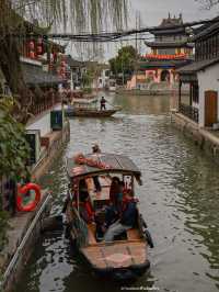 Zhujiajiao Ancient Town เมืองโบราณสุกคลาสสิค