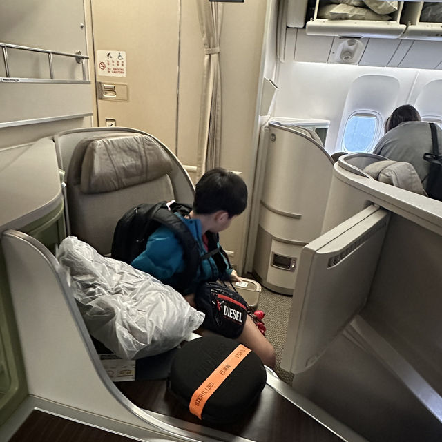 【エバー航空】ビジネスクラスレポ😍