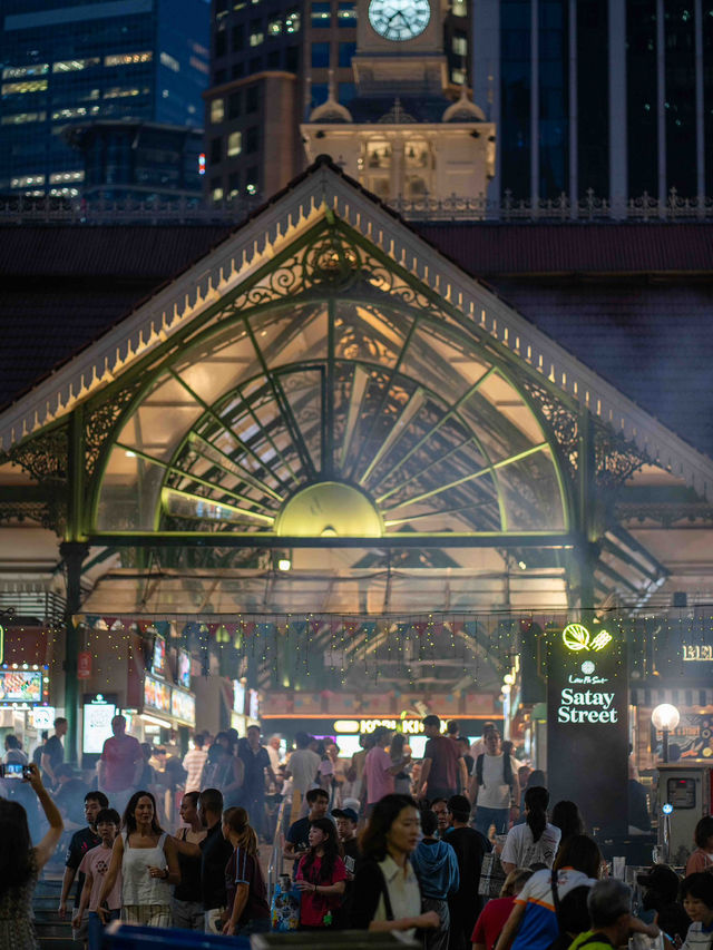 東南アジアの夜を味わう、シンガポールのフードパラダイス🍢🍺