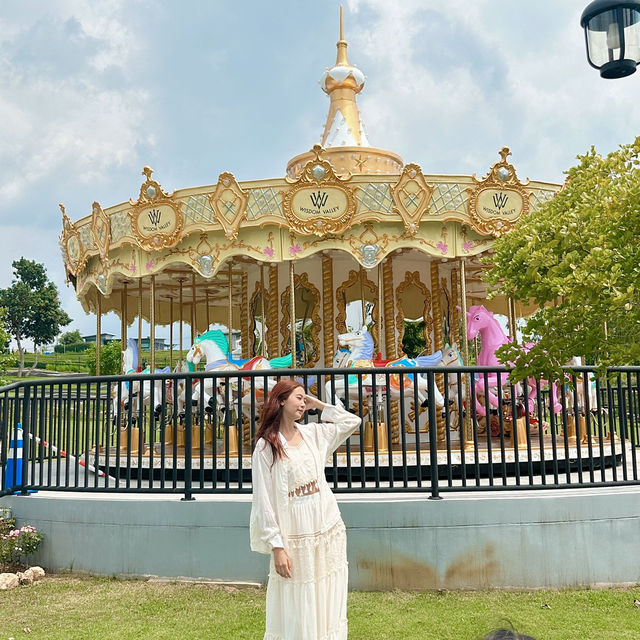 #คาเฟ่เขาไม้แก้ว #วิวภูเขา #มีม้าหมุนฟรี 🎠🌷