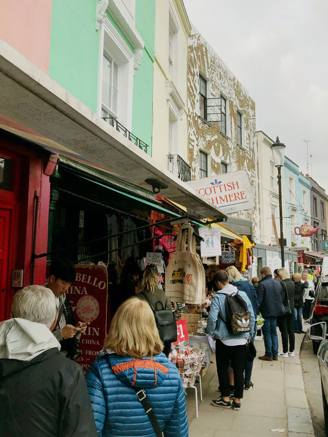 Portabello Market on Weekend 