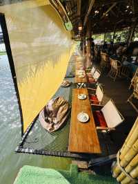 รักษ์น้ำคาเฟ่ คาเฟ่ริมแม่น้ำท่าจีน สุดชิล สามพราน