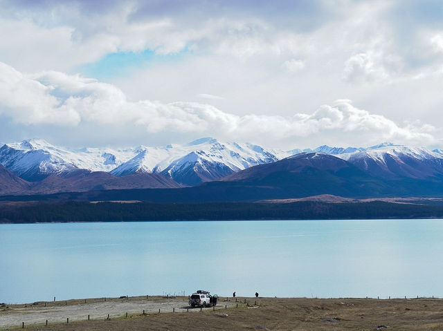 紐西蘭南島｜Lake Pukaki｜Mount Cook 必經夢幻公路：80號公路
