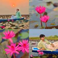 ทะเลบัวแดง กุมภวาปี ใน Unseen Thailand 🫶🏻🪷
