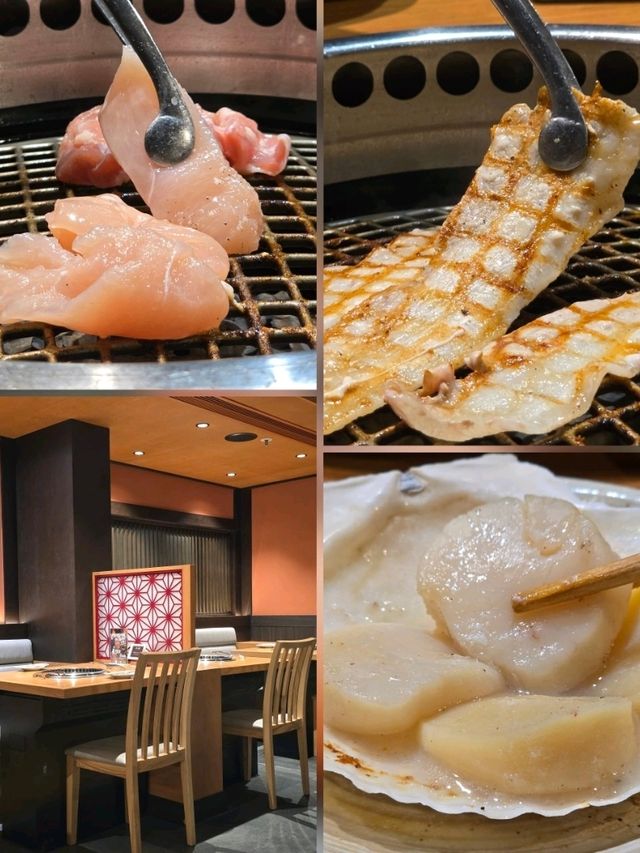 荔枝角高質又豐富和牛海鮮燒肉拼盤