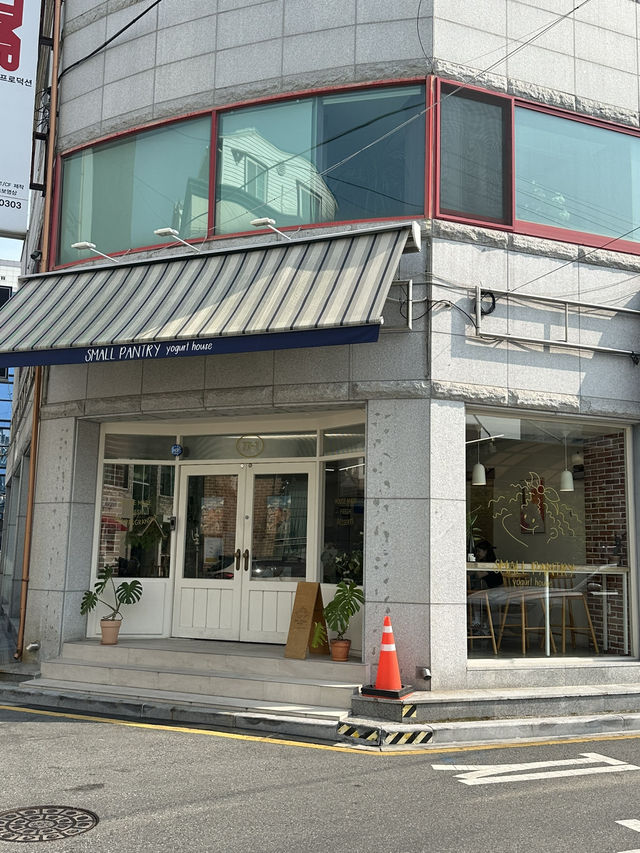 【韓国/蔚山】ドバイチョコ✖️グリークヨーグルトが食べられるカフェ！