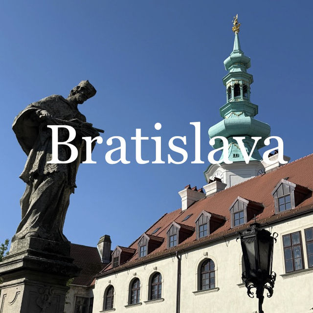 Bratislava: A Taste of Eastern Charm on the Danube! 🇸🇰🇷🇺