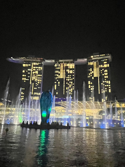 マリーナベイサンズ水上ショー ／ 水上で観るSpectraが別格すぎ