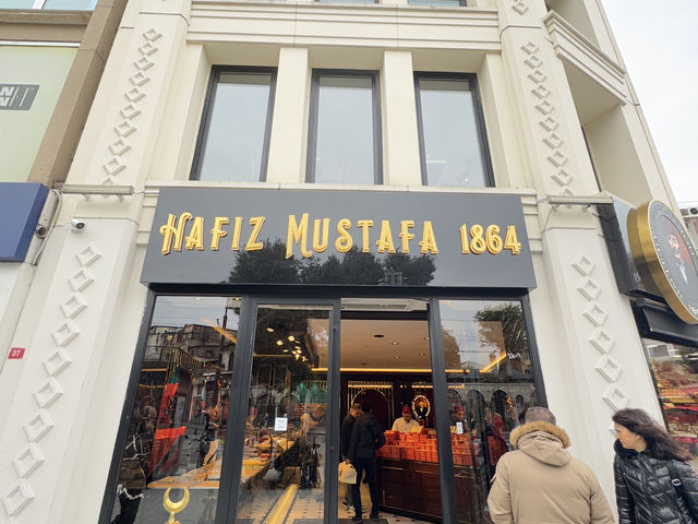 伊斯坦堡的甜蜜午後-Hafiz Mustafa 1864 遊土耳其必買的伴手禮