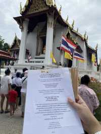 ” วัดหน้าพระเมรุฯ อยุธยา “ขอโทษกรรมเก่า ขอพร 🙏🏻✨