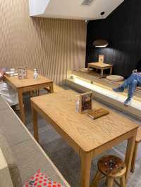 The café is known for its handcrafted coffee and inventive brunch offering