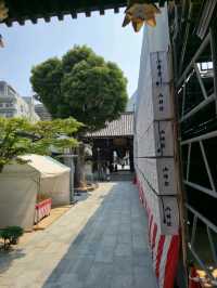 해외여행 일본 후쿠오카의 아름다운 신사 櫛田神社