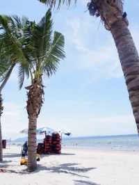 พานั่งปิคนิคริมหาดบางแสน ชลบุรี