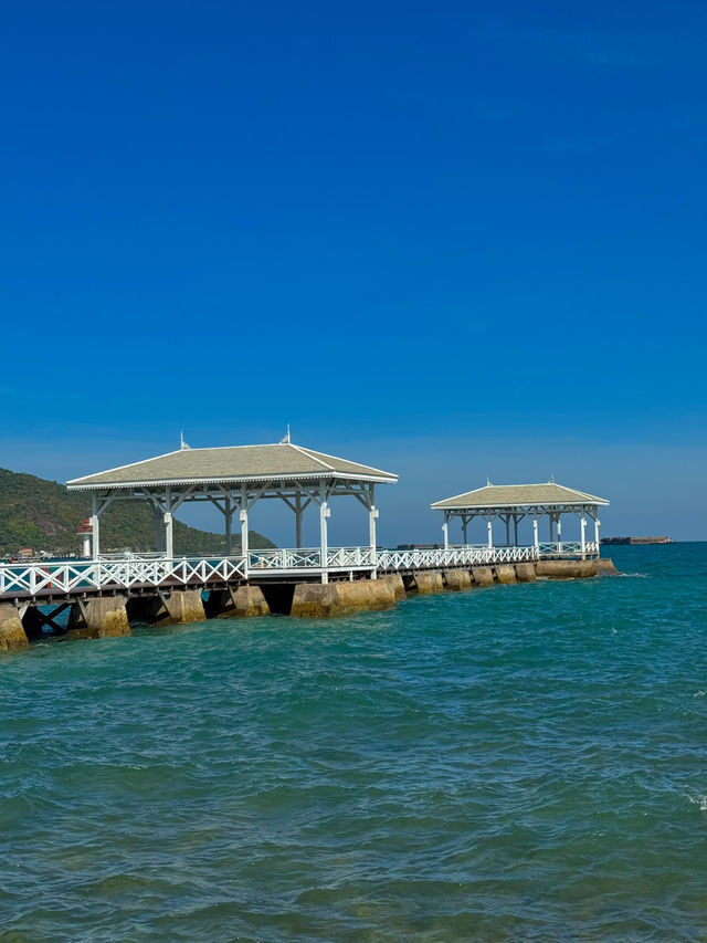 สะพานอัษฎางค์ เกาะสีชัง 🤍🌊
