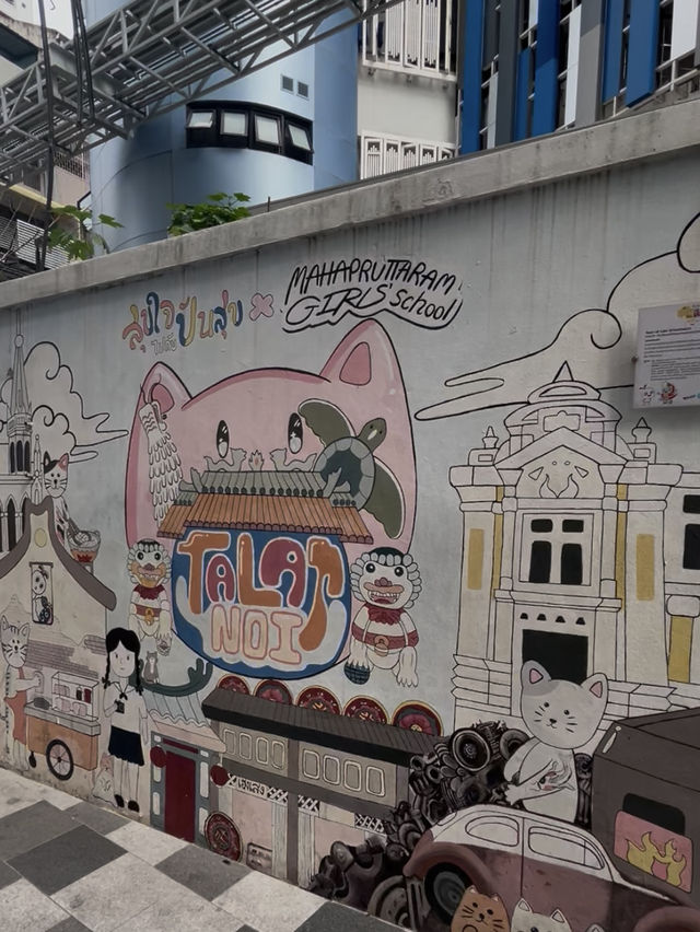 【タイ】ウォールア街をお散歩してアートを堪能♡