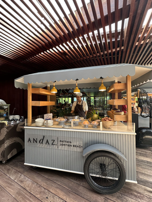 Breakfast at Andaz Pattaya Jomtien