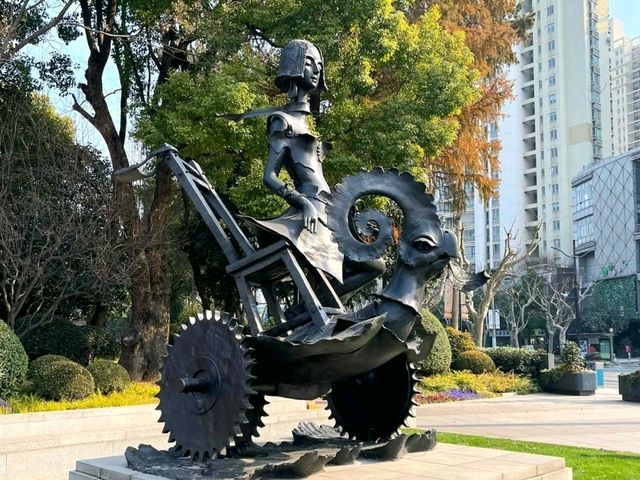 Art in the Heart of Shanghai: Jing’An Sculpture Park