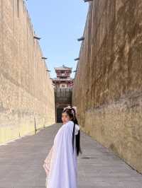 แต่งชุดฮั่นฝูที่ Hengdian