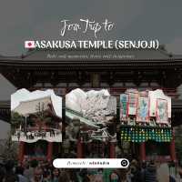 🛕 Asakusa Temple (Sensoji) – วัดโบราณใจกลางกรุง