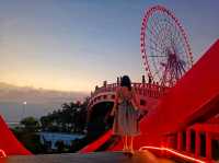 บรรยากาศกลางคืน  Sun Wheel