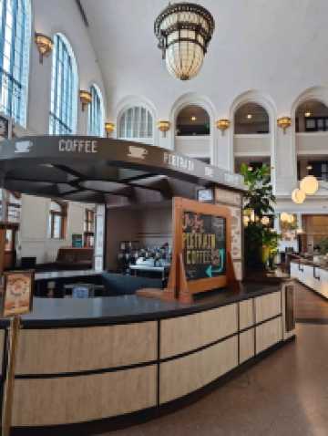 丹佛地標🥏百年聯合車站 · 復古夜色慢遊記🚉✨