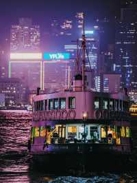 🌆✨ City Lights & Harbour Nights at Victoria Harbour, Hong Kong 🌙🚤 