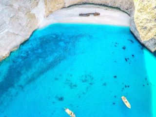 希臘扎金索斯 Zakynthos：沈船灣、玻璃海，闖入上帝遺落的藍寶石！💎