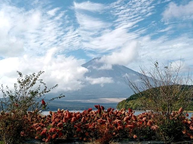 雲霧退散,嗨!富士山 | 河口湖