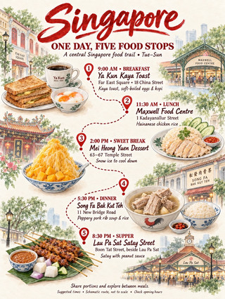 How to Eat Like a Local in Singapore 🇸🇬