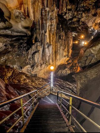 🦇 Gua Tempurung, Perak, Malaysia

Gua Tempurung is one of Malaysia’s most impressive limestone caves, believed to be around 400 million years old. Inside, enormous chambers, stalactites, stalagmites, underground streams, and dramatic limestone formations create a spectacular adventure.

It’s not just a cave to look at—you can choose different routes, from relatively easy walks to wet caving adventures involving crawling, climbing, and wading through underground streams.

📍 Location: Gopeng, Perak, Malaysia
⏳ Geological age: ~400 million years
🥾 Best for: Adventure, caving, photography, and nature lovers

“Step into a world 400 million years in the making—Gua Tempurung is where ancient limestone, underground rivers, and wild adventure come together beneath the Malaysian rainforest.”
