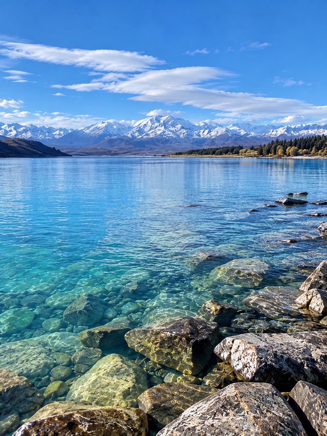 🏔️ Lake Tekapo, New Zealand 🇳🇿