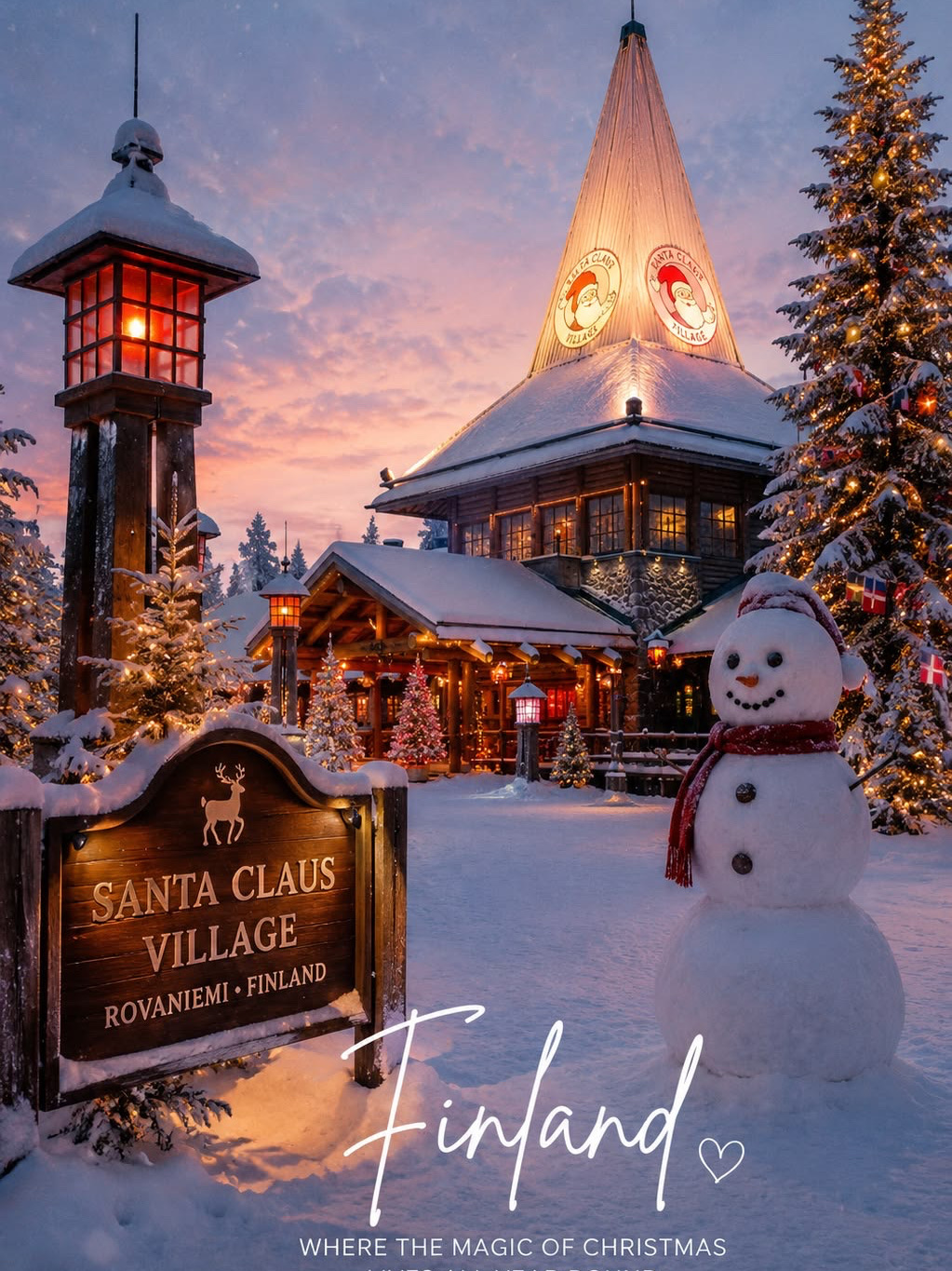Santa Claus Village, Finland: Where Christmas Lives All Year Round