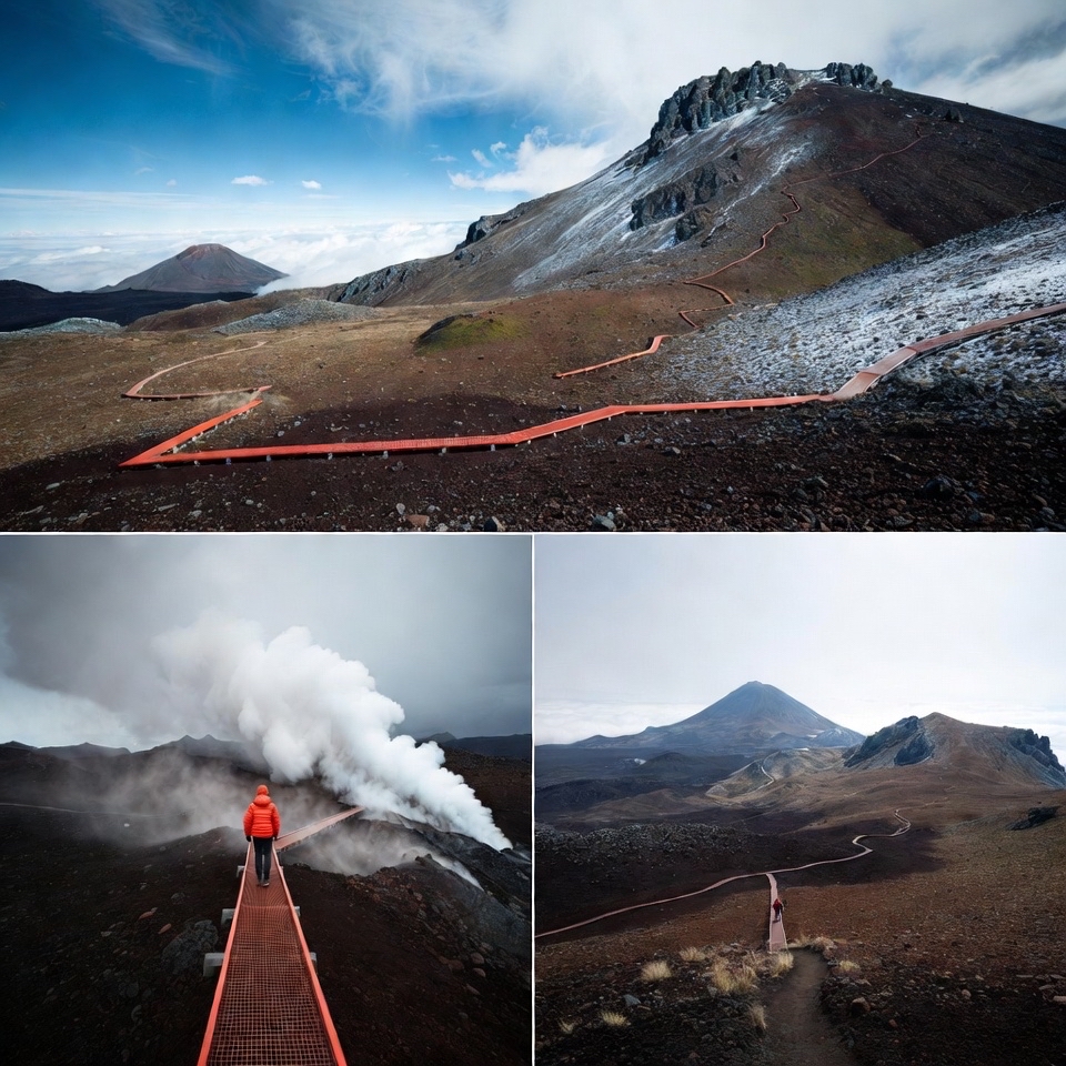Trekking Across World-Famous Alpine Volcanic Terrain