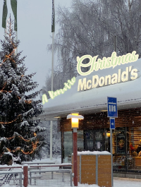 The Northernmost McDonald’s in Finland❄️💞🍔