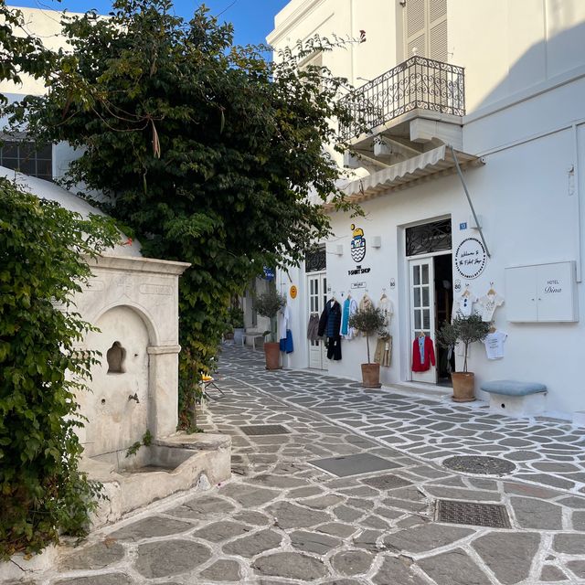 Picturesque Parikia Paros Island 🇬🇷 🌸