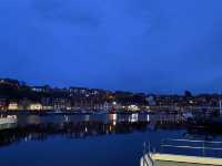Whitby by Night:Maritime Symphony under Moon 