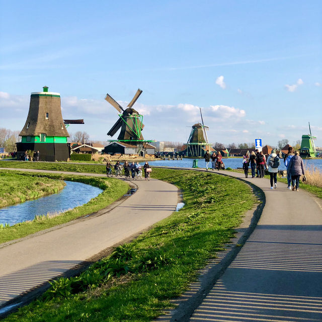 荷蘭🇳🇱令人無法抗拒的打卡景點Zaanse Schans風車村