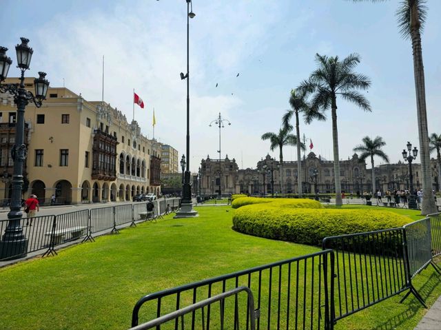 해외여행 페루 리마의 메인광장 Plaza Mayor de Lima