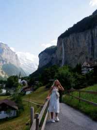 🇨🇭💧 รีวิว Lauterbrunnen – หุบเขาแห่งน้ำตก!