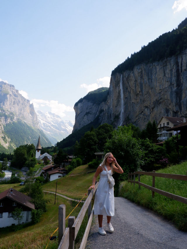 🇨🇭💧 รีวิว Lauterbrunnen – หุบเขาแห่งน้ำตก!