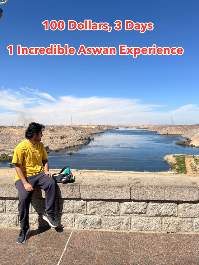 3 Days in Aswan on a $100 Budget – Temples, Nile Views & Nubian Nights 