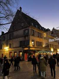 🌇✨ Sunset to Starlight: A Magical Evening in Strasbourg, France 🇫🇷🌙  