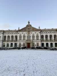 A Peaceful Winter Morning Walk Through Krasiński Garden