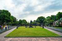 Philippines' ancient castle in the center of Manila city.